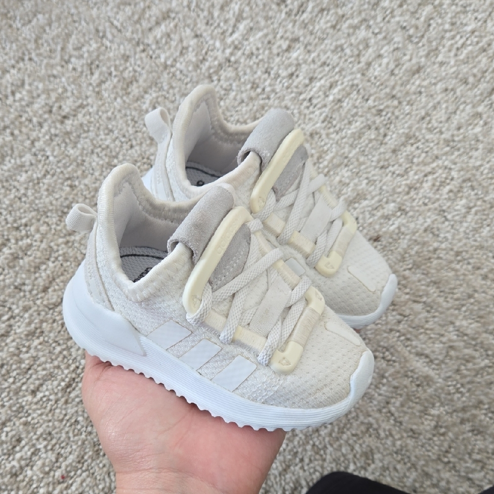 Kids Cream Sneakers
